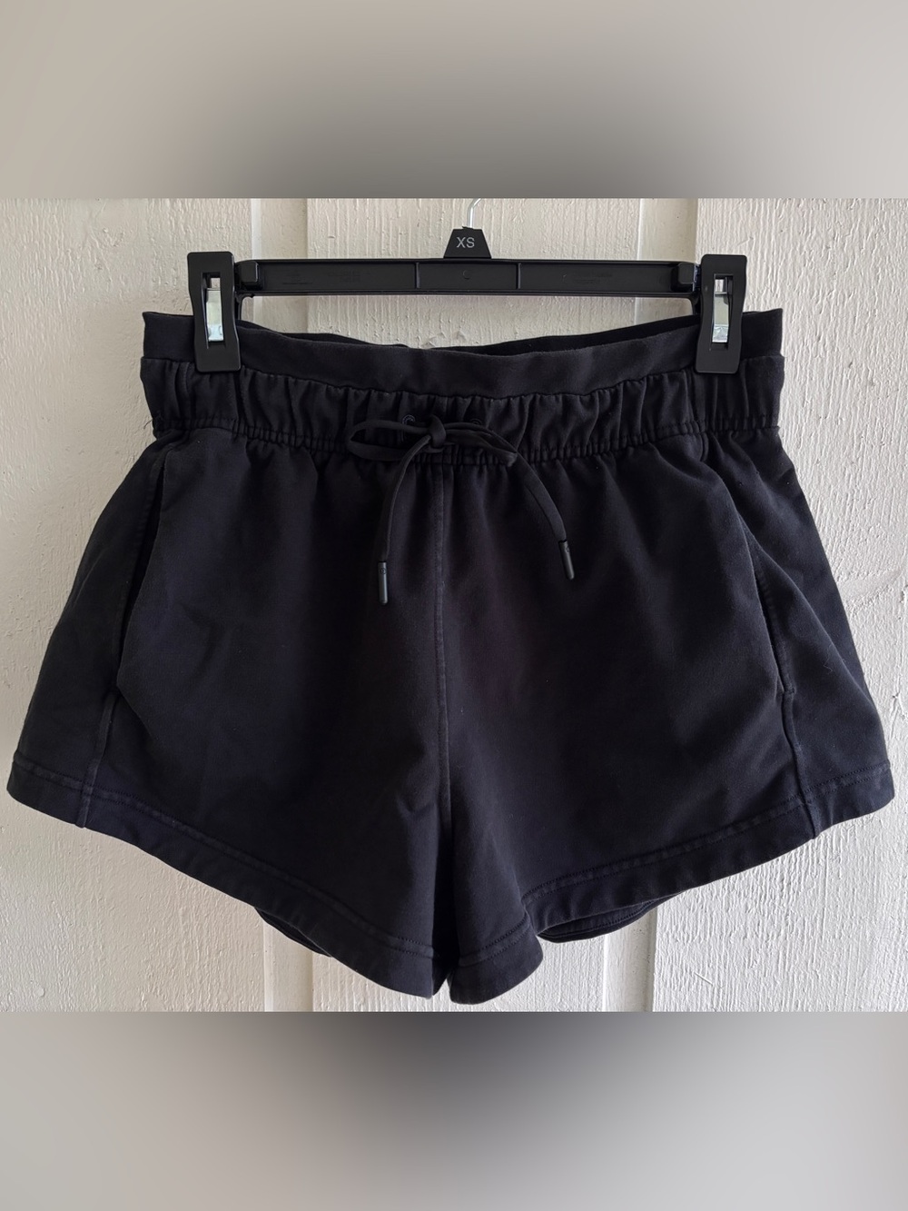 lululemon athletica Black Elastic Waist Athletic Shorts